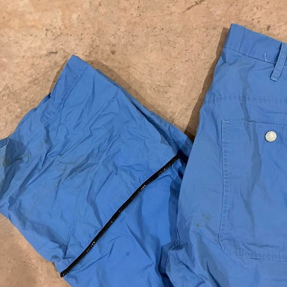 Vintage y2k Levi’s Silvertab Technical Convertible Blue Skater‎ Pants - Picture 2 of 8